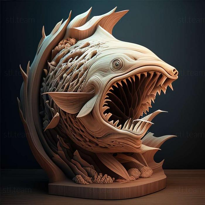 3D модель Gobiomorphus coxii (STL)